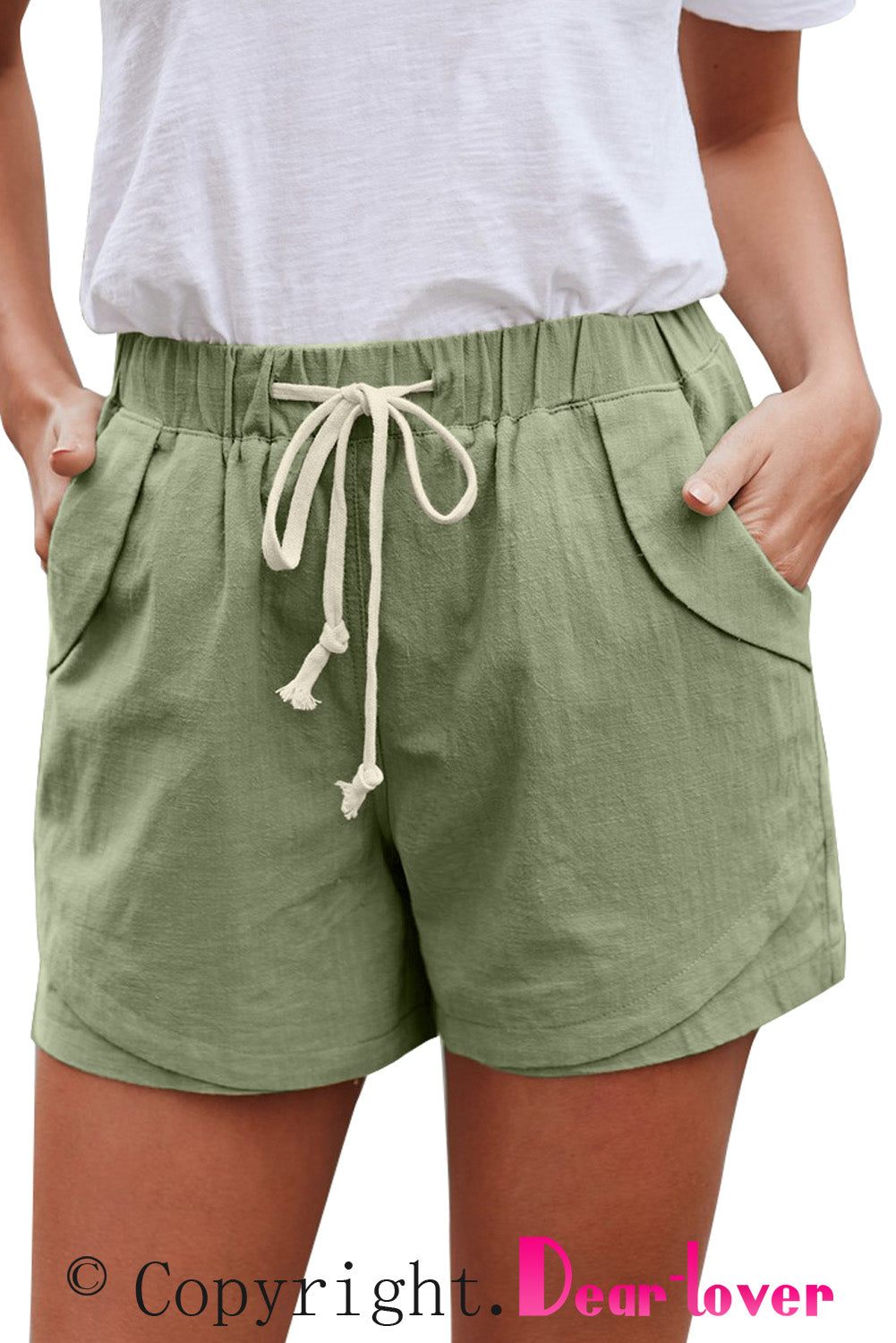 Khaki Faylin Shorts