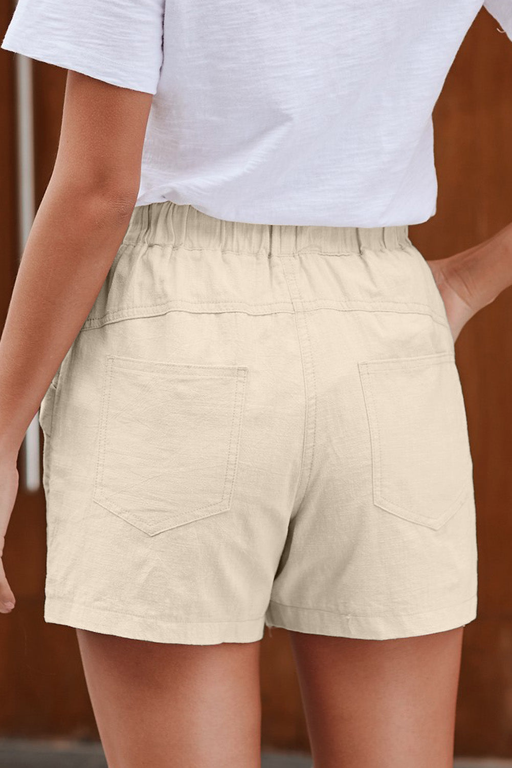 Khaki Faylin Shorts