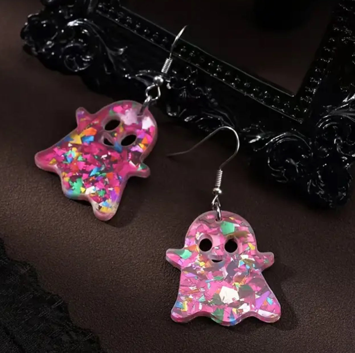 Glitter Ghostie Earrings