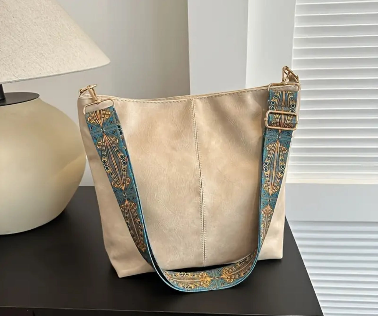 GG Tan Shoulder Bag