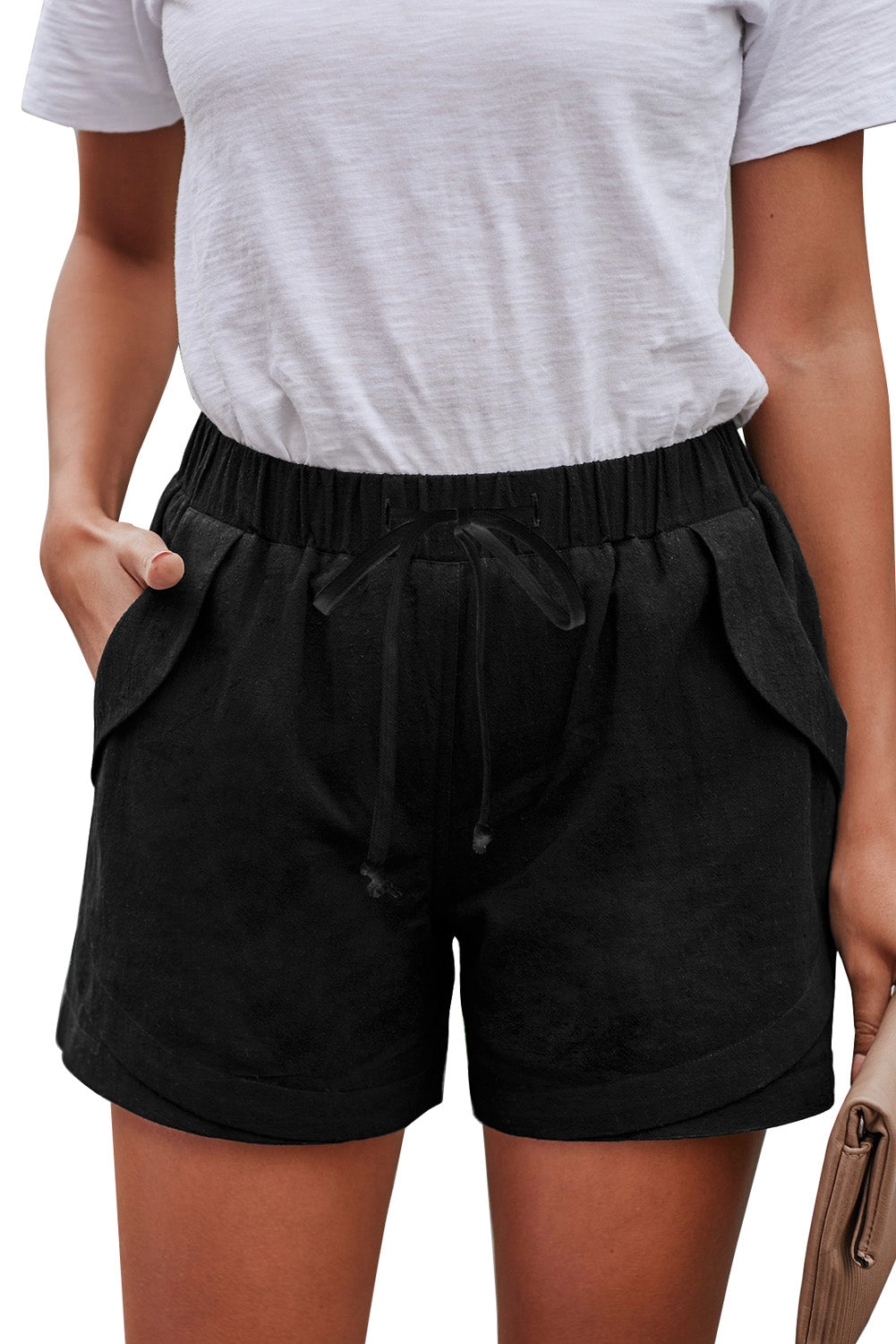 Khaki Faylin Shorts