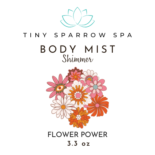 TSD Flower Power Shimmer Body Mist 3.3oz