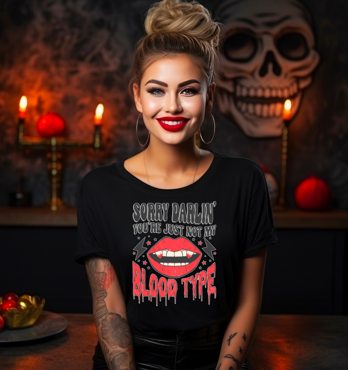 Not My Blood Type Graphic Tee
