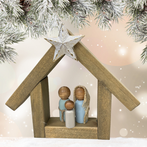 Handmade Nativity Set