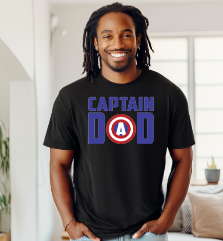 Captain Dad Graphic Tee