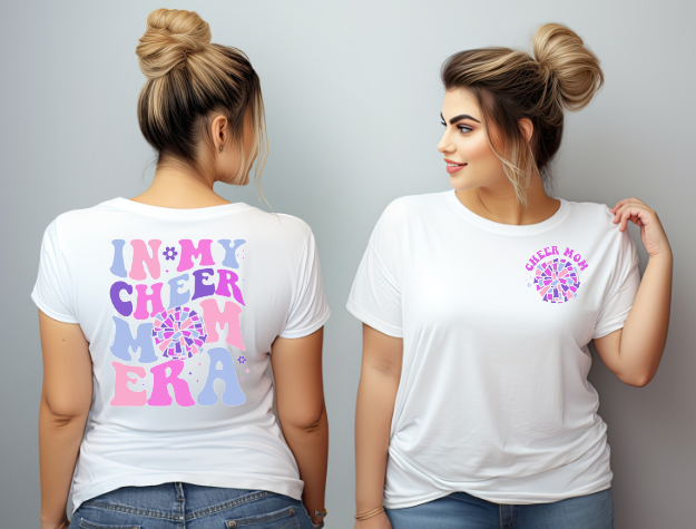 Cheer Mom Era Graphic Tee