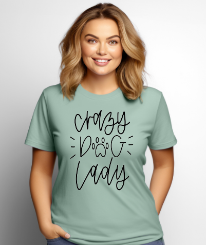 Crazy Dog Lady Graphic Tee