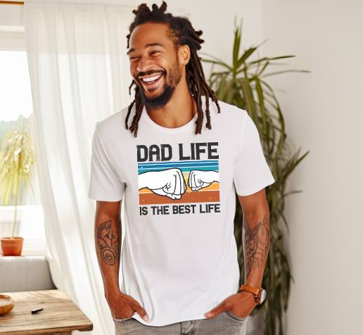 Dad Life Best Life Graphic Tee