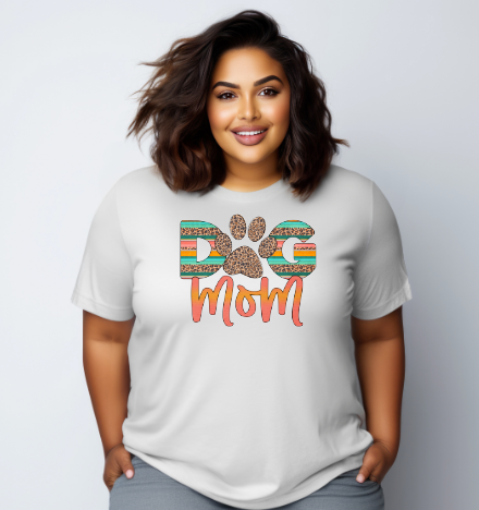 Dog Mom Sunset Graphic Tee