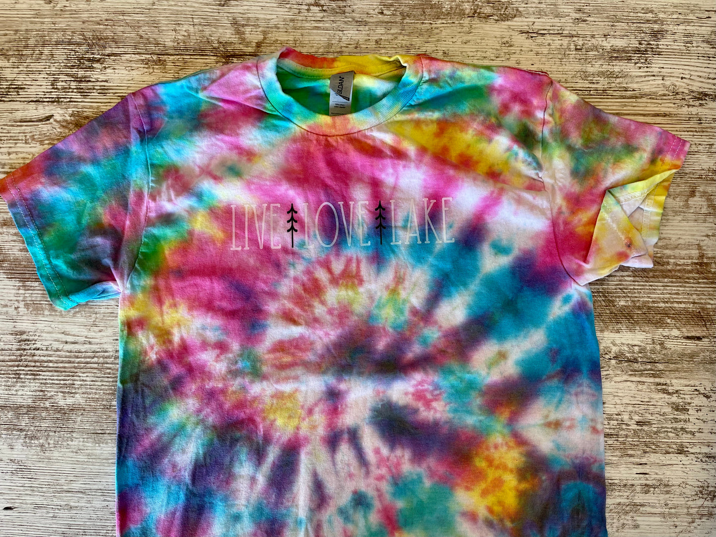 Live Love Lake Tie Dye Shirt
