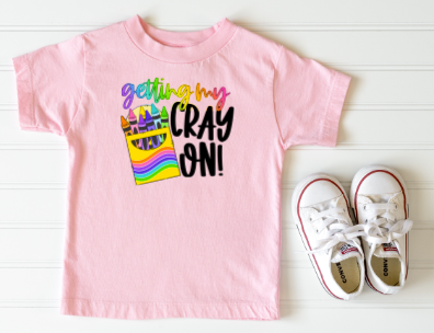 Getting My Cray-On Graphic Tee