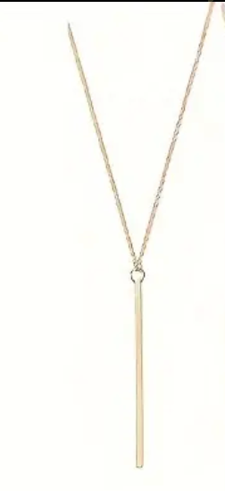 Gold Bar Necklace