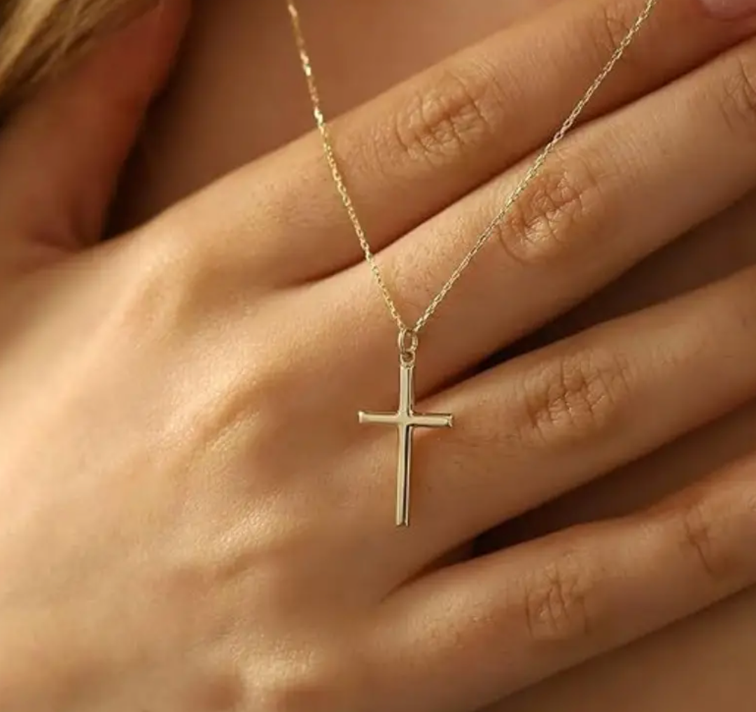 Gold Cross Necklace