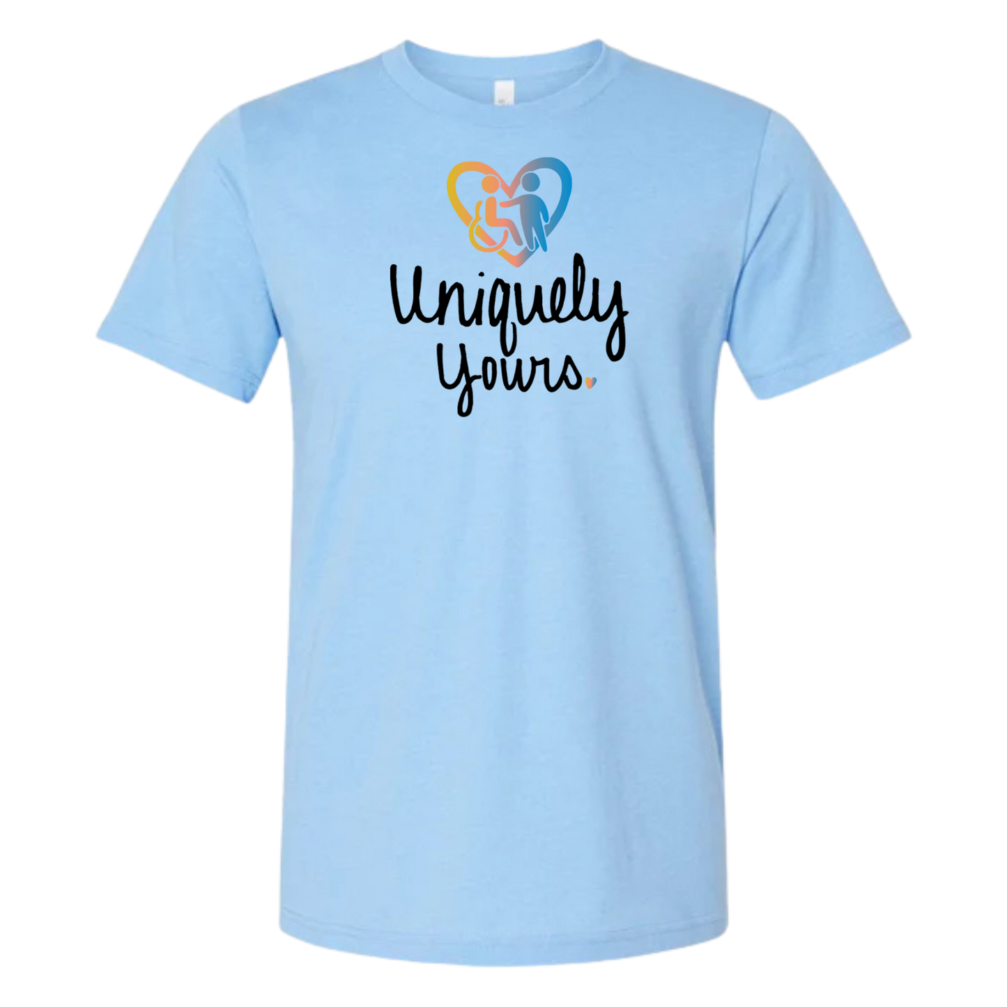 UY Tee - Heather Carolina Blue