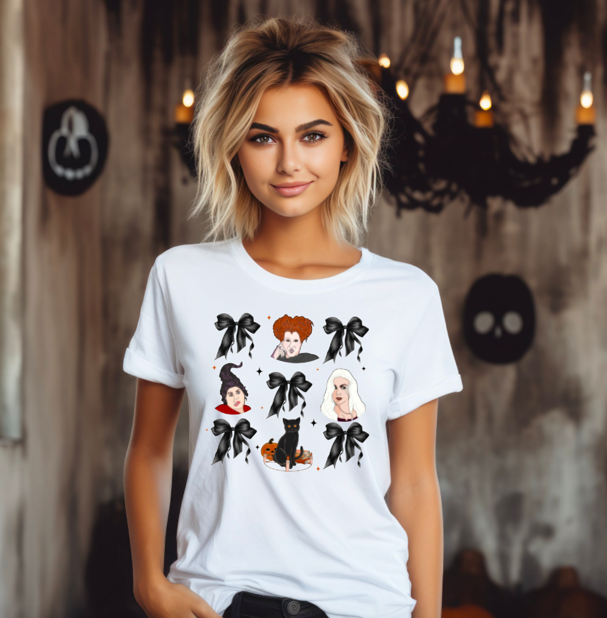 Hocus Pocus Bows Graphic Tee