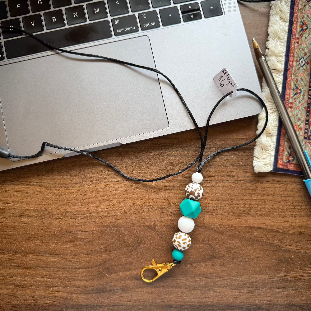 KE Silicone Bead Lanyard
