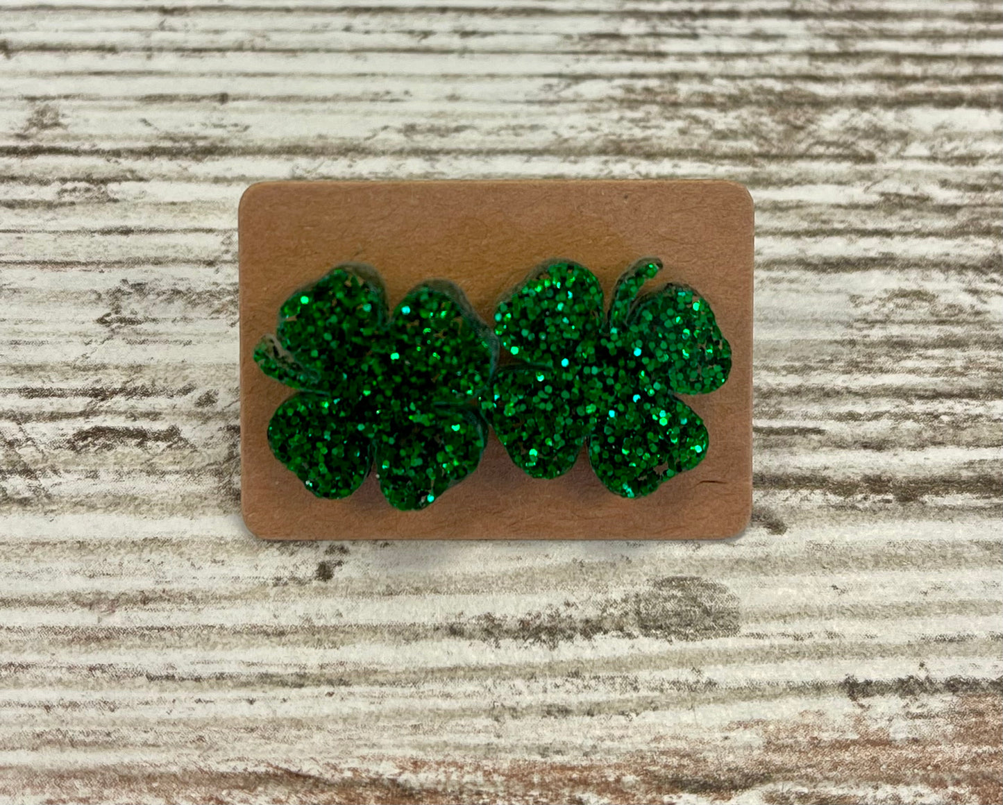 Shamrock Stud Earrings