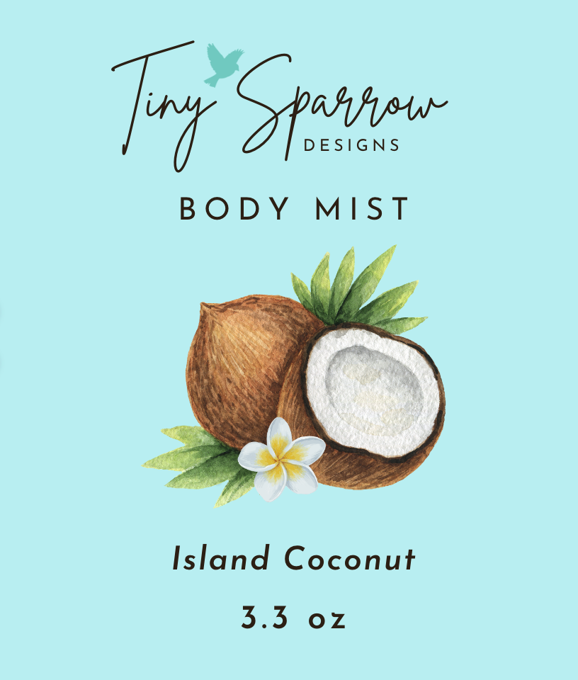 TSD Island Coconut Body Mist 3.3oz