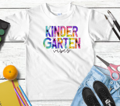 Tie Dye School Vibes Graphic Tee