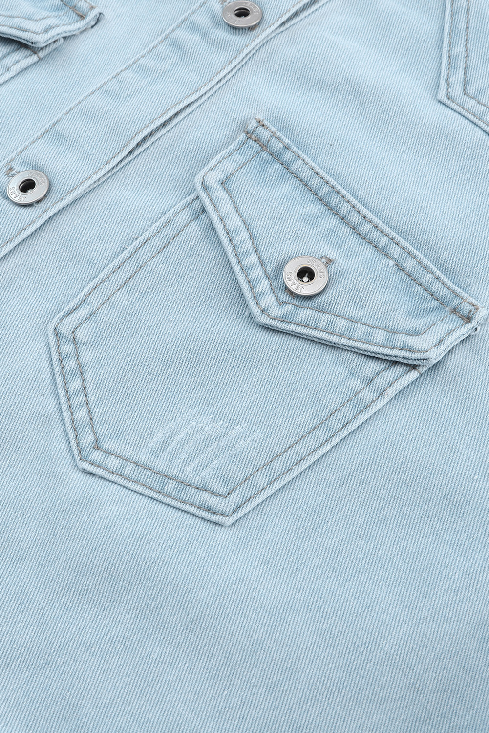 Distressed Denim Jacket