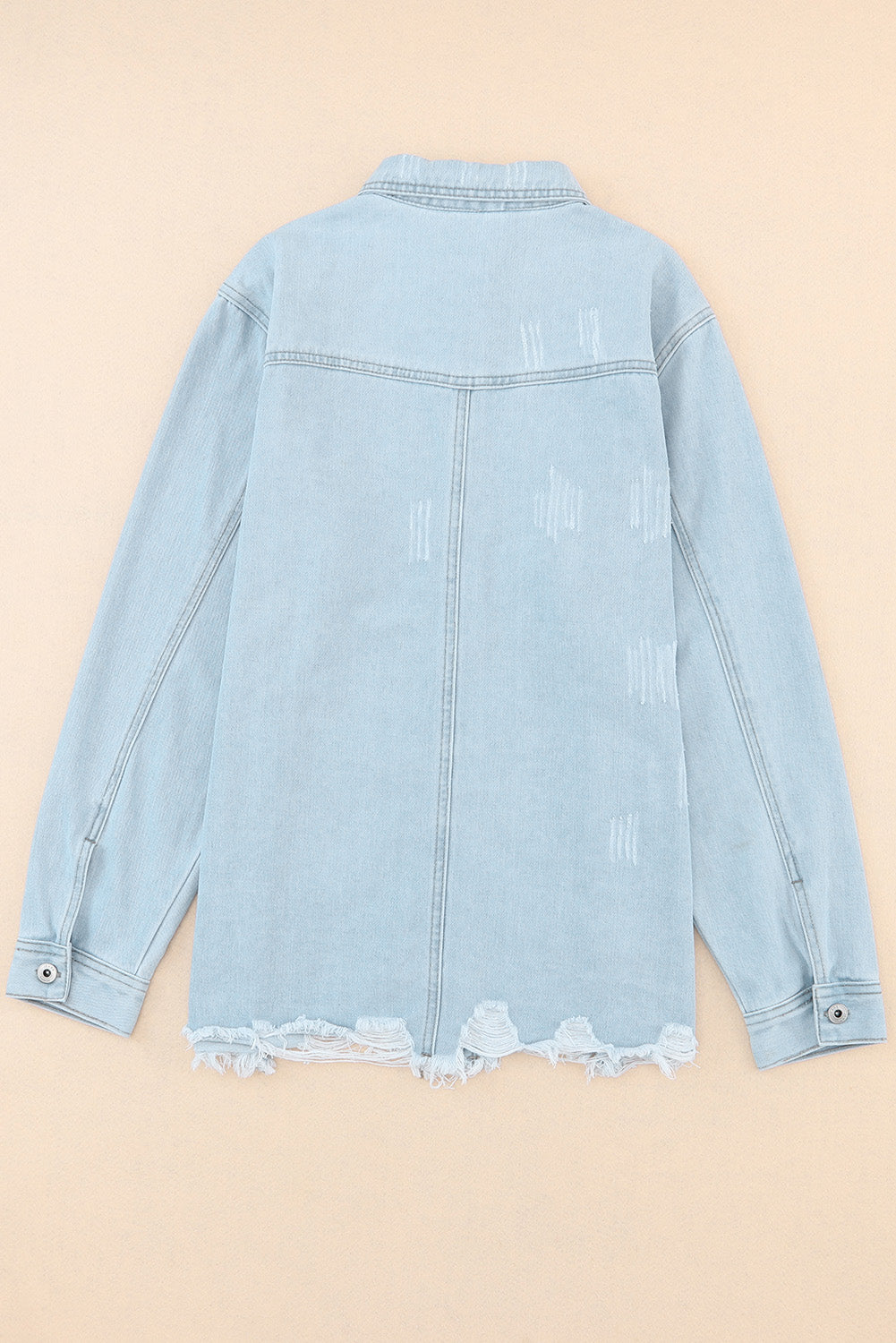 Distressed Denim Jacket