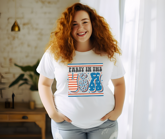 Retro Party in the USA Graphic Tee