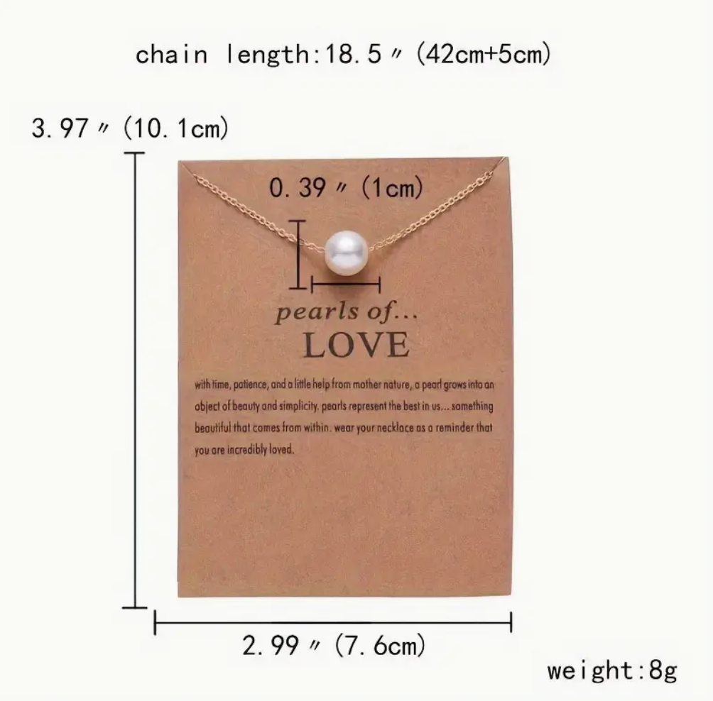 Pearls of Love Necklace