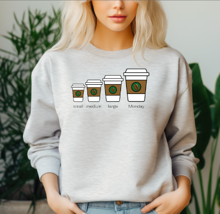 Monday Coffee Lover Crewneck