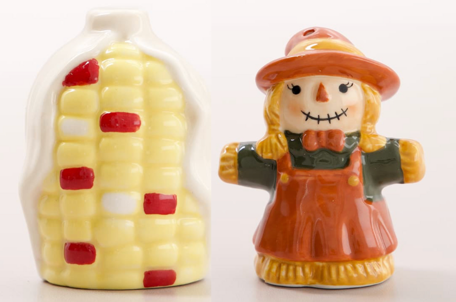 Salt & Pepper Shaker - Happy Harvest