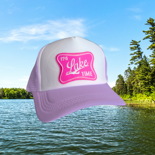 Lake Time Trucker Hat