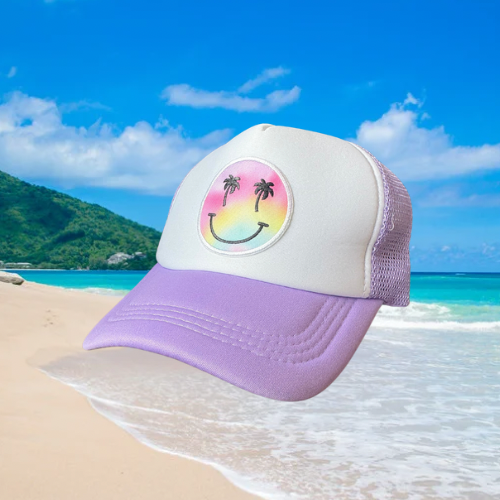 Island Smiley Trucker Hat