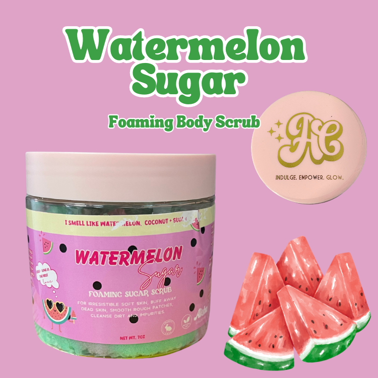 Aloha Foaming Sugar Scrub - Watermelon Sugar