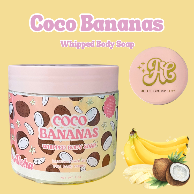 Aloha Whipped Body Soap - Coco Bananas