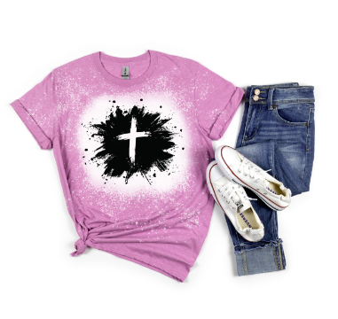Cross Splatter Graphic Tee