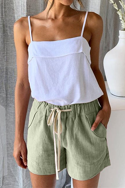 Khaki Faylin Shorts