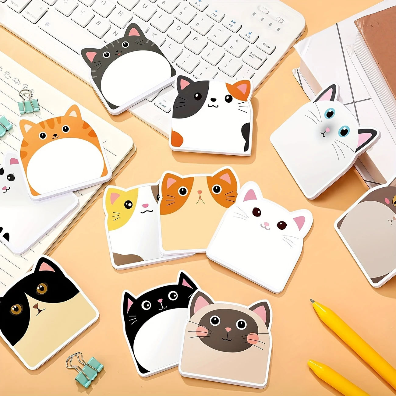 Kitty Sticky Notes
