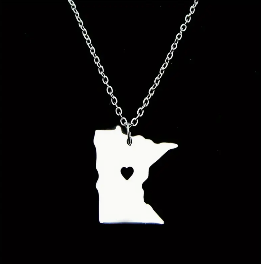 Minnesota Love Necklace