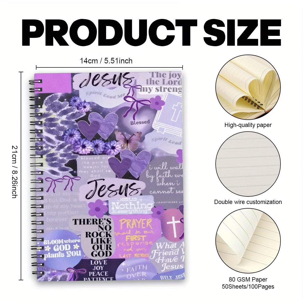 Purple Prayer Journal