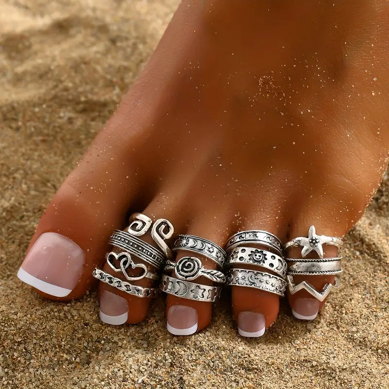 Toe Rings 3pc
