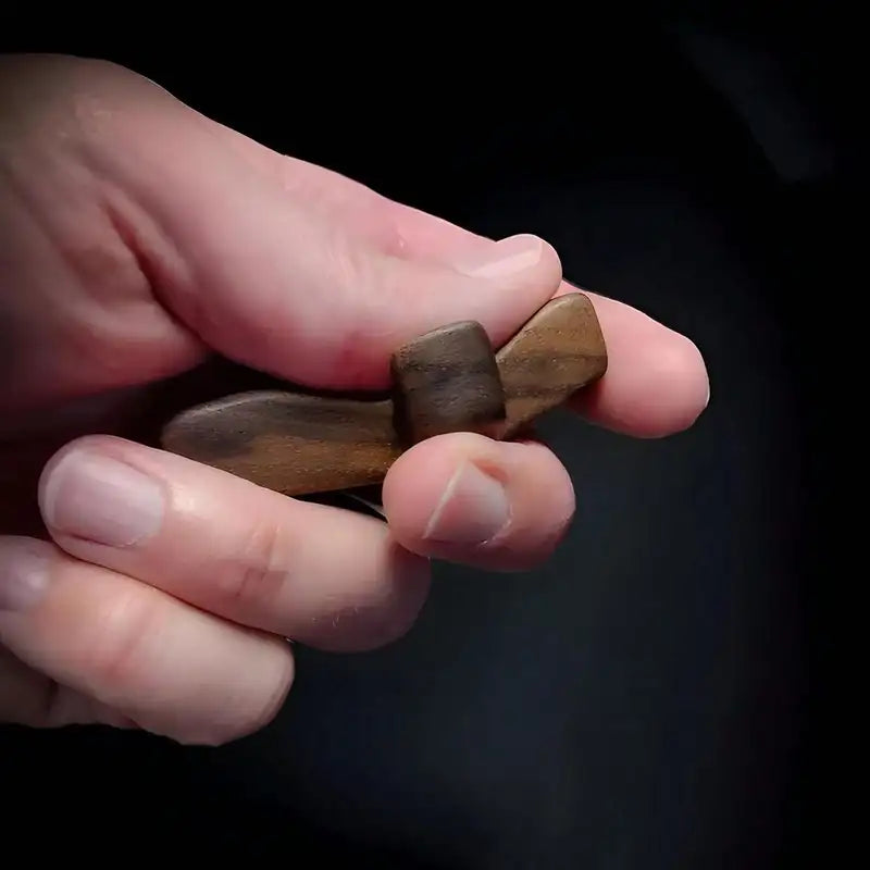 Walnut Prayer Cross