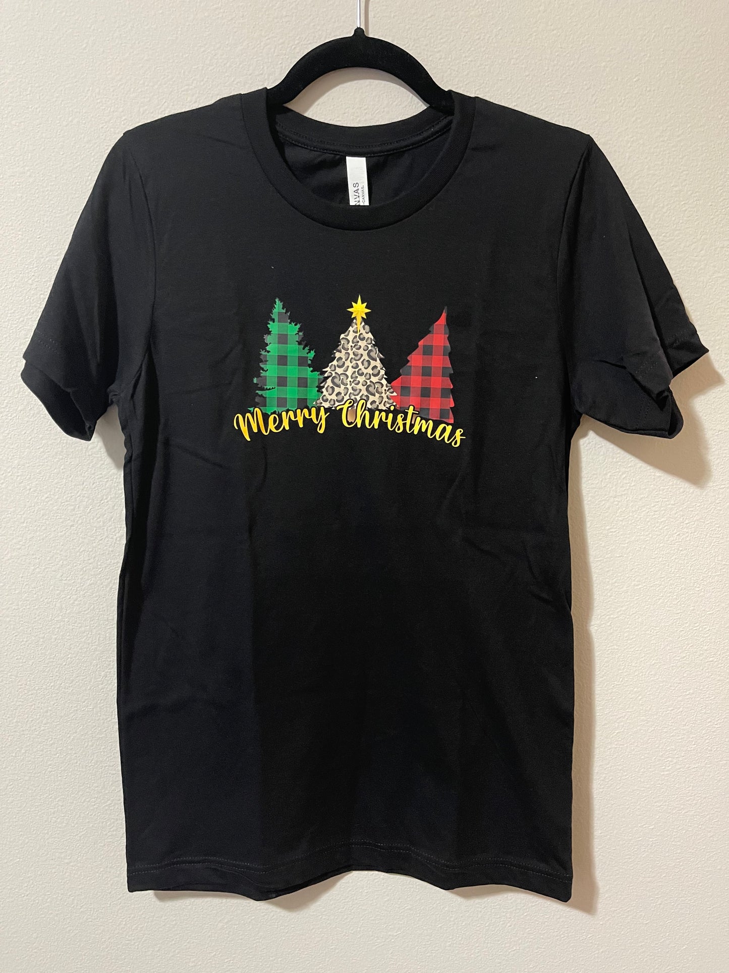 Merry Christmas Tree Graphic Tee