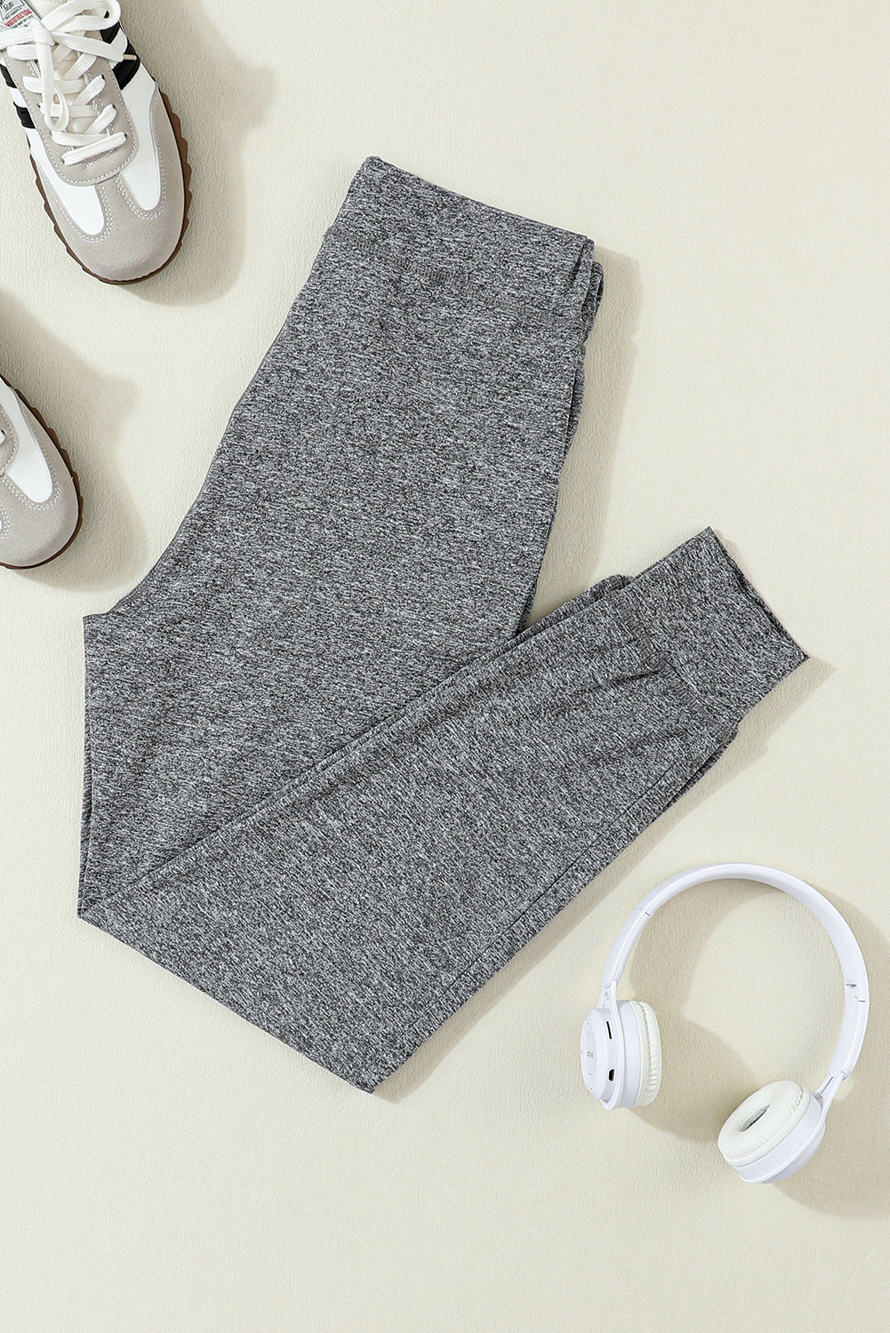 Grey Drawstring Joggers