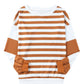 Stripe Drop Shoulder Striped Pullover Sweatshirt