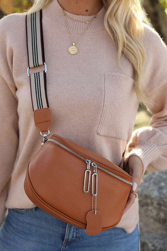 Christine Crossbody Bag - Chestnut