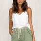 Khaki Faylin Shorts