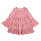 Swiss Dot Ruffled Babydoll Blouse