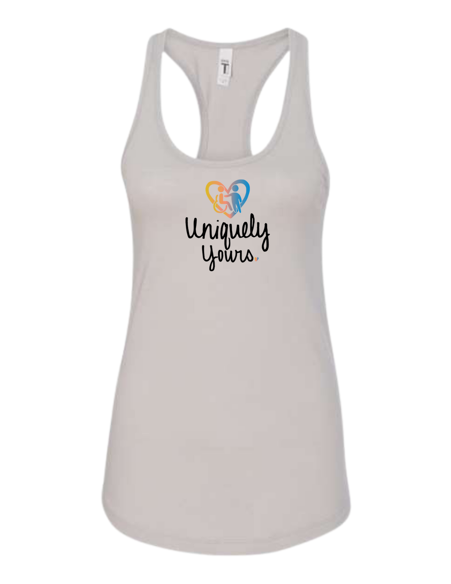 UY Racerback Tank - Silver