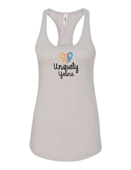 UY Racerback Tank - Silver