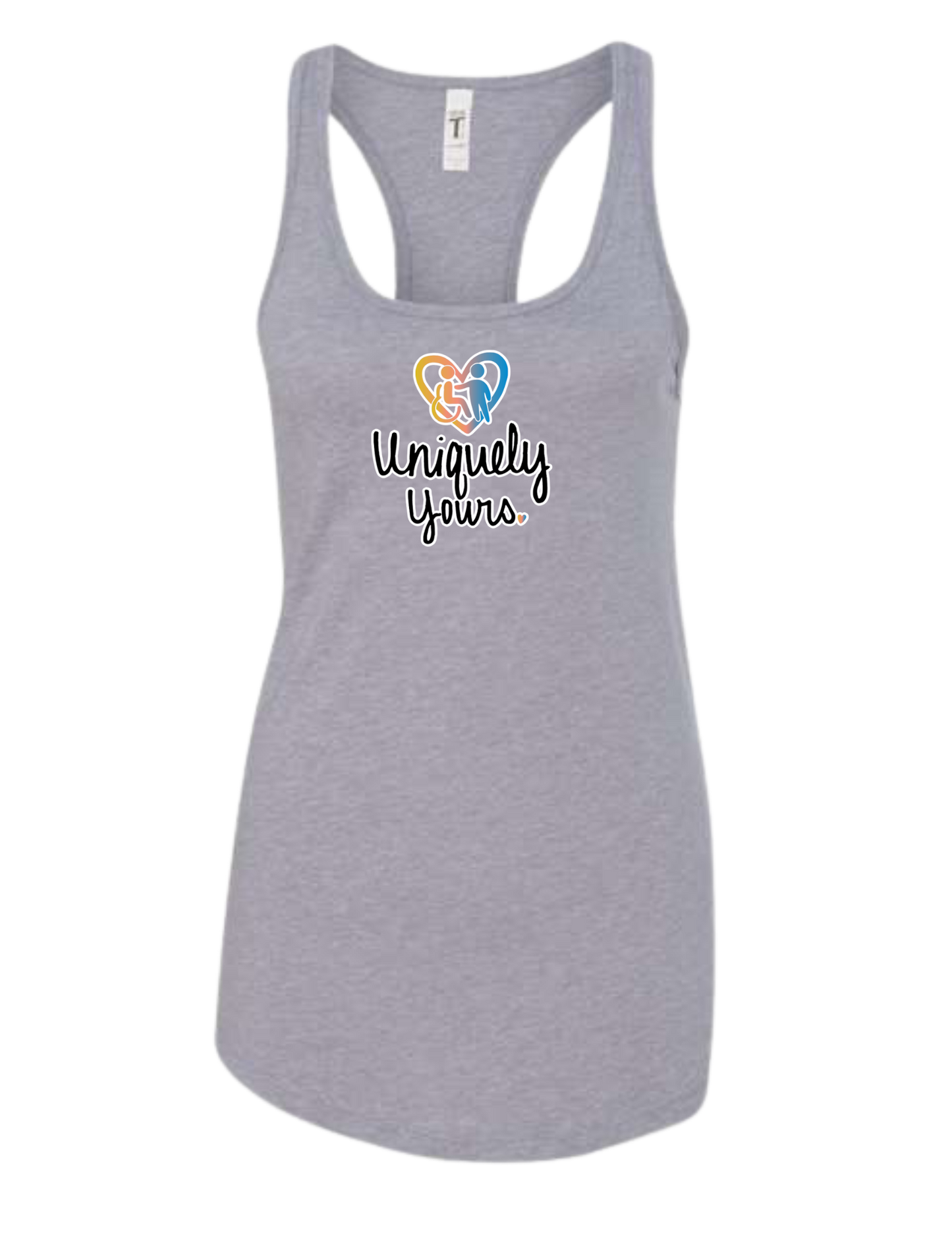 UY Racerback Tank - Heather Gray