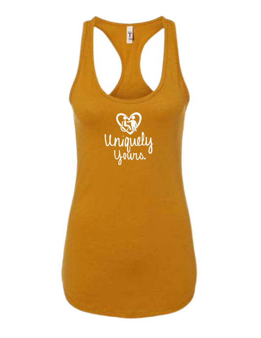 UY Racerback Tank - Antique Gold
